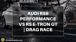 Audi RS6 Performance vs RS e-Tron GT | Drag Race
